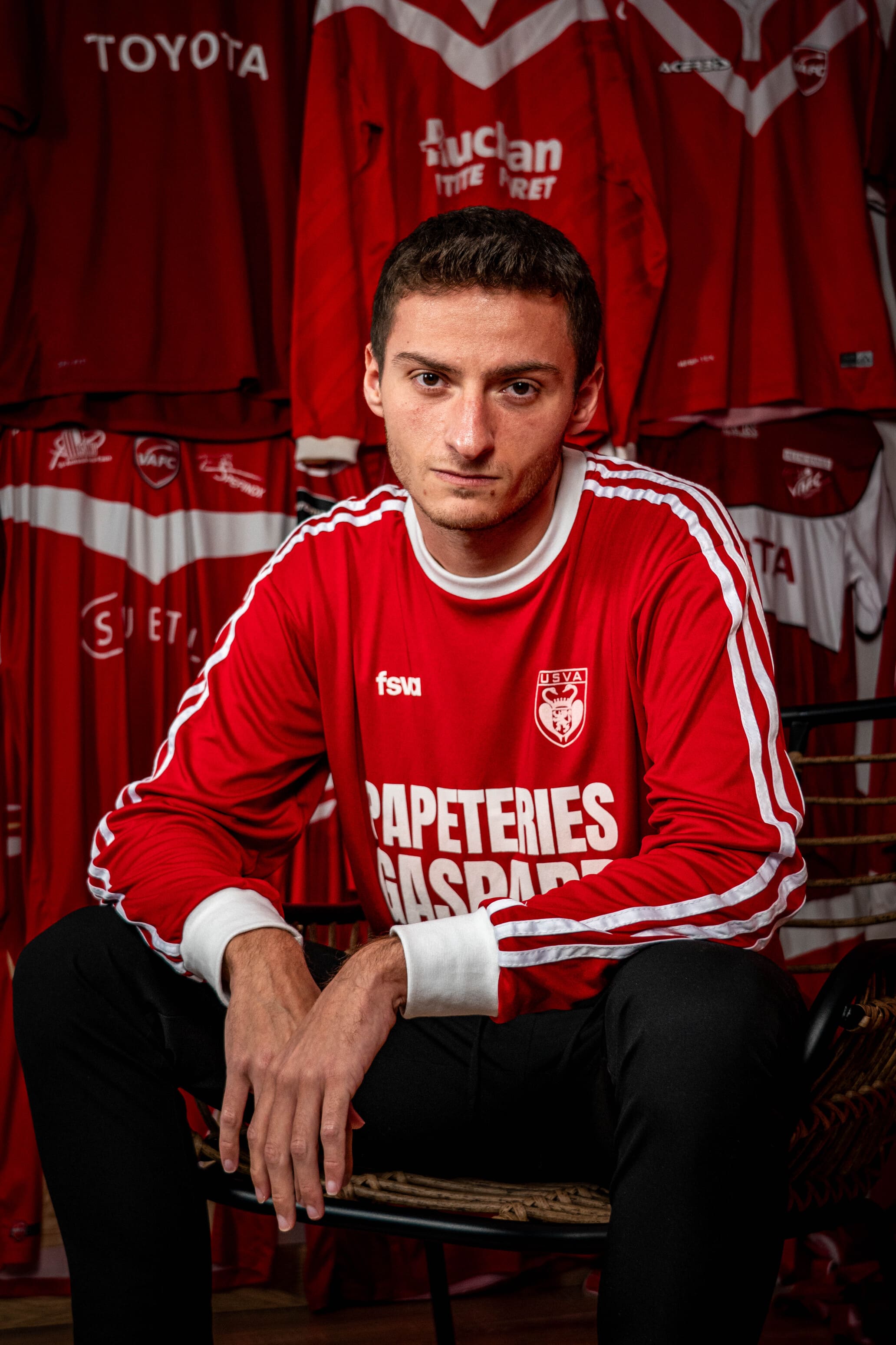 Maillot Papeteries Gaspard avec Louan