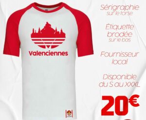 Affiche Tshirt Valenciennes fsva
